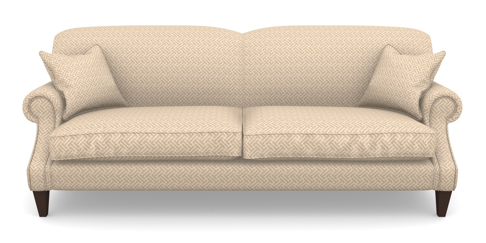 Product photograph of Tangmere 4 Seater Sofa In Cloth 18 - Key - Berry from Sofas and Stuff Limited