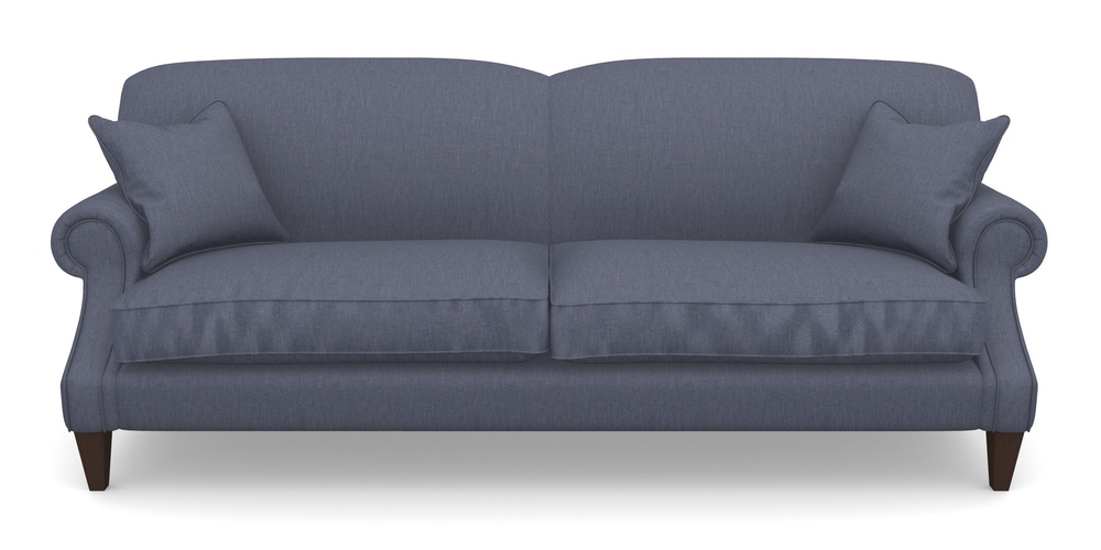 Product photograph of Tangmere 4 Seater Sofa In Clever Cotton Mix - Oxford Blue from Sofas and Stuff Limited