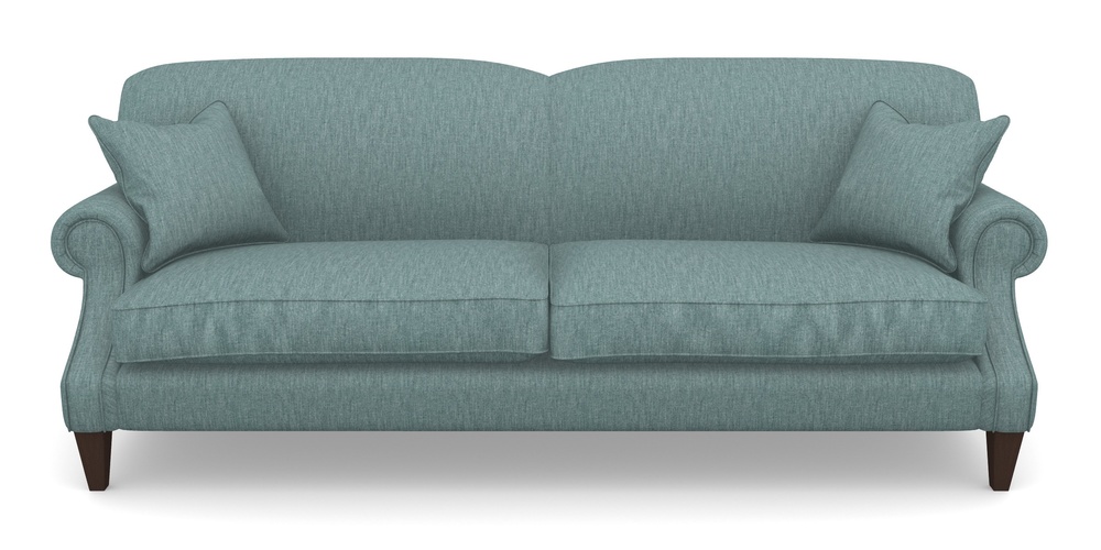 Product photograph of Tangmere 4 Seater Sofa In Clever Cotton Mix - Teal from Sofas and Stuff Limited