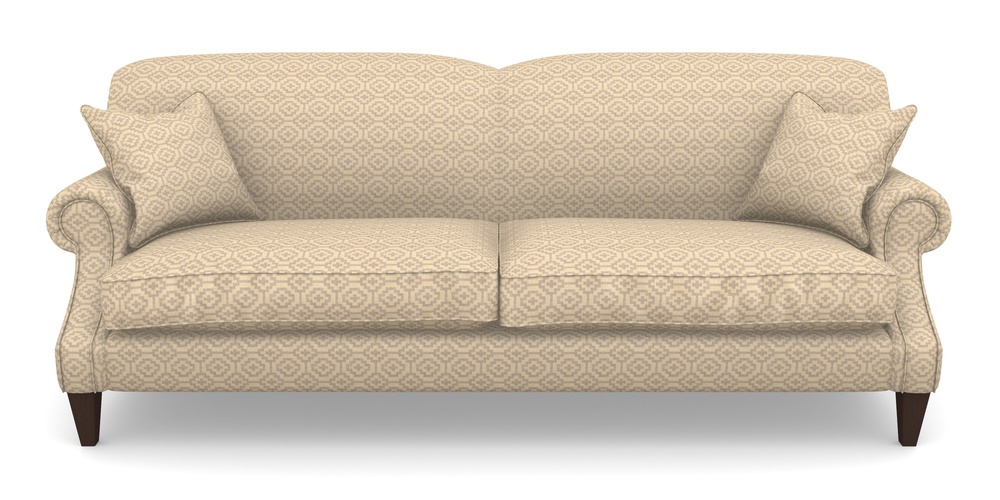 Product photograph of Tangmere 4 Seater Sofa In Cloth 18 - Tile - Berry from Sofas and Stuff Limited