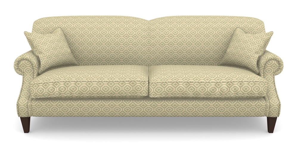Product photograph of Tangmere 4 Seater Sofa In Cloth 18 - Tile - Fennel from Sofas and Stuff Limited