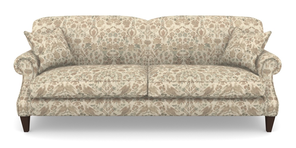 Product photograph of Tangmere 4 Seater Sofa In V A Brompton Collection - Coromandel - Assam Tea from Sofas and Stuff Limited
