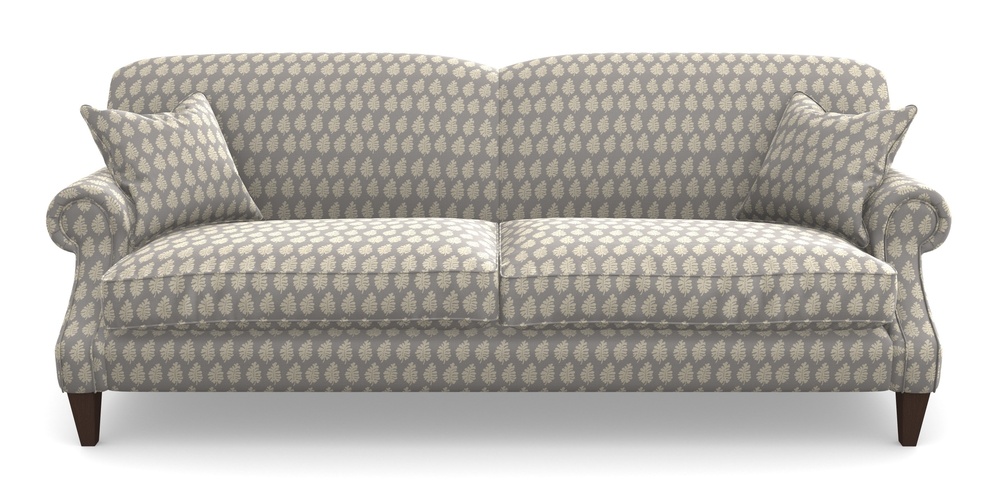 Product photograph of Tangmere 4 Seater Sofa In Cloth 21 - Oak Leaf - Magnesium from Sofas and Stuff Limited