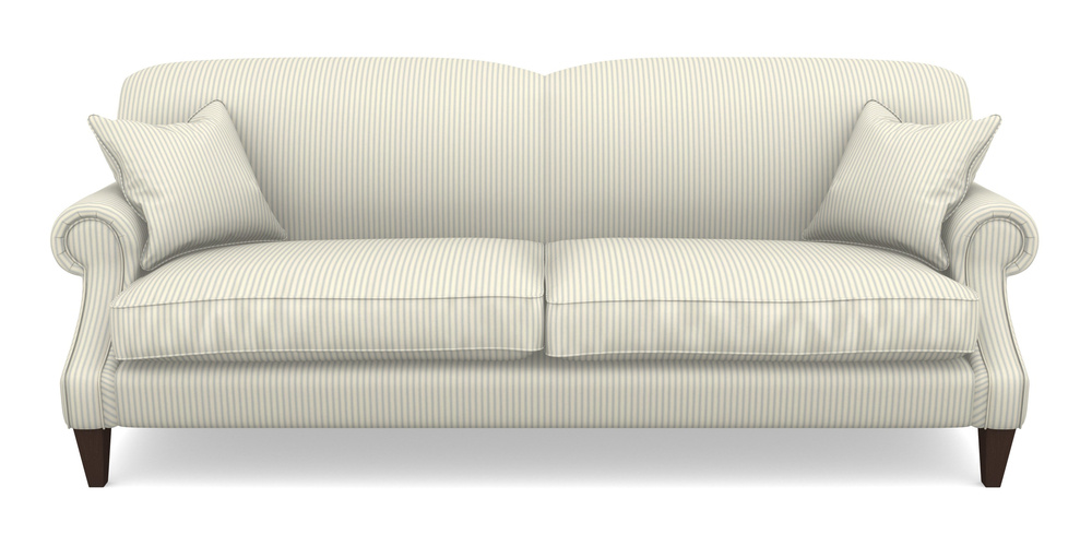 Product photograph of Tangmere 4 Seater Sofa In Cotton Stripe - Sky from Sofas and Stuff Limited