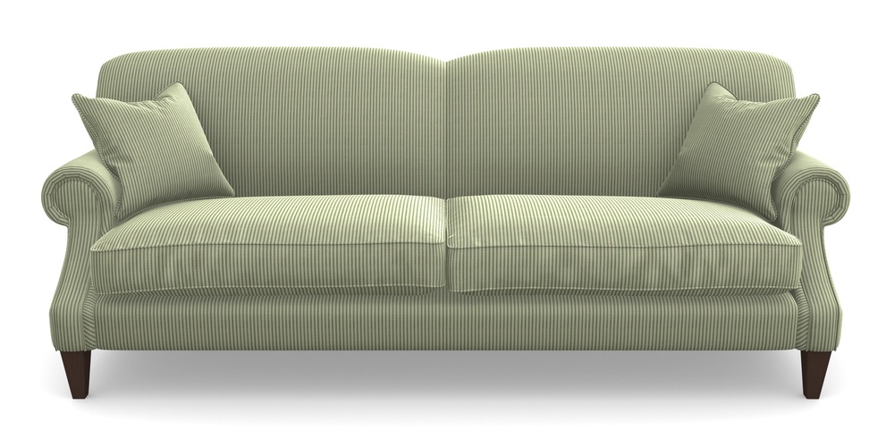 Product photograph of Tangmere 4 Seater Sofa In Cloth 21 - Simple Stripe - Forest from Sofas and Stuff Limited