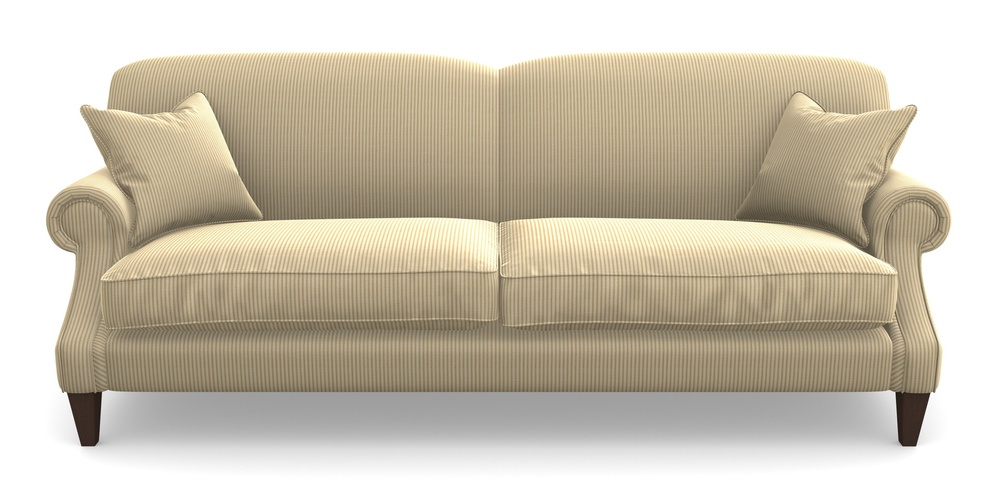 Product photograph of Tangmere 4 Seater Sofa In Cloth 21 - Simple Stripe - Quince from Sofas and Stuff Limited