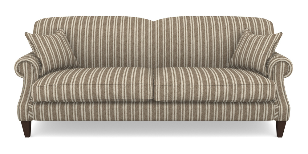 Product photograph of Tangmere 4 Seater Sofa In Cloth 22 - Barcode - Peat from Sofas and Stuff Limited