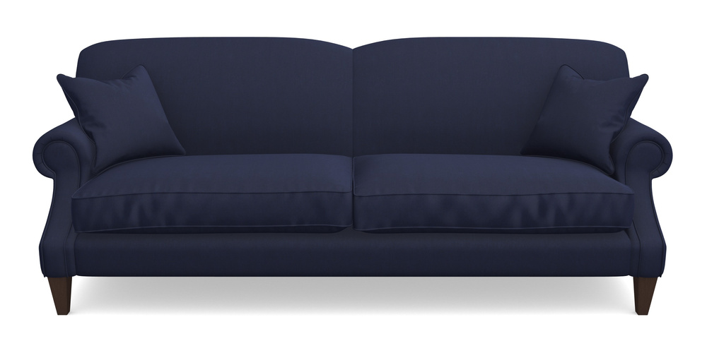 Product photograph of Tangmere 4 Seater Sofa In Clever Tough And Eco Velvet - Indigo from Sofas and Stuff Limited