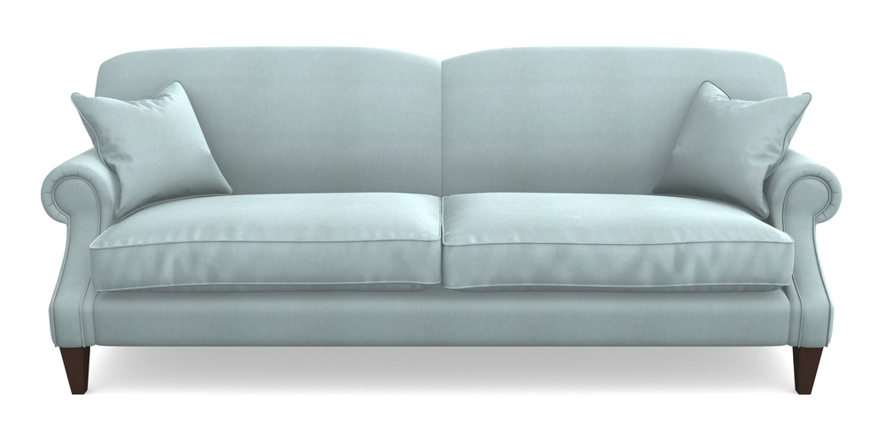 Product photograph of Tangmere 4 Seater Sofa In Clever Tough And Eco Velvet - Mineral from Sofas and Stuff Limited