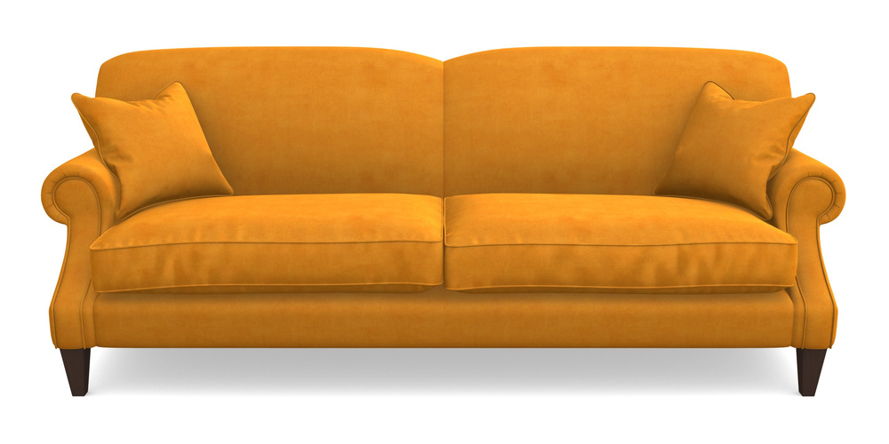 Product photograph of Tangmere 4 Seater Sofa In Clever Tough And Eco Velvet - Spice from Sofas and Stuff Limited