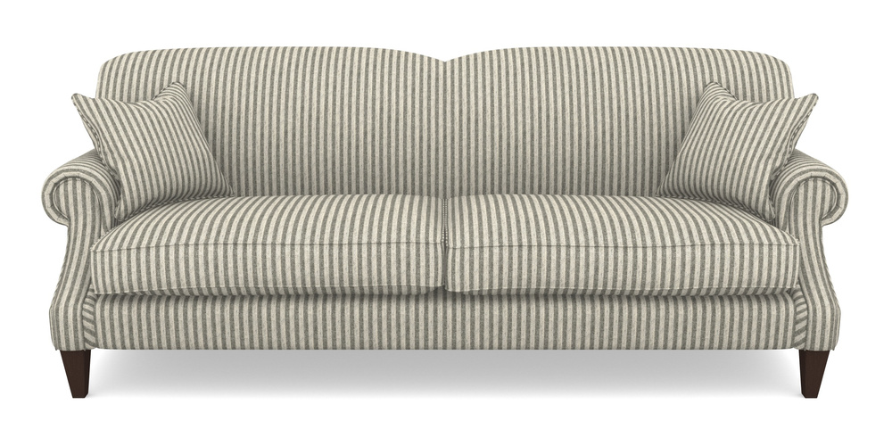 Product photograph of Tangmere 4 Seater Sofa In Cloth 22 - Pinstripe - Seal from Sofas and Stuff Limited
