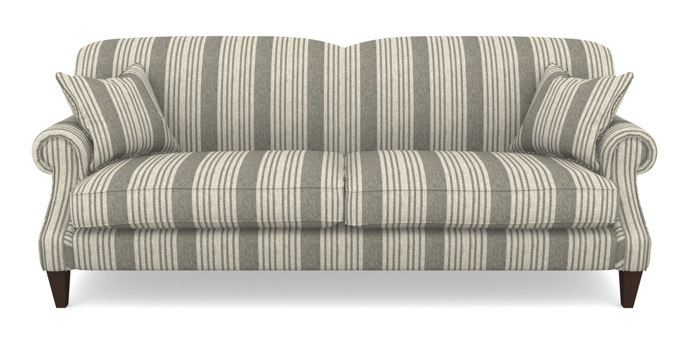 Product photograph of Tangmere 4 Seater Sofa In Cloth 22 - Bayadere - Seal from Sofas and Stuff Limited