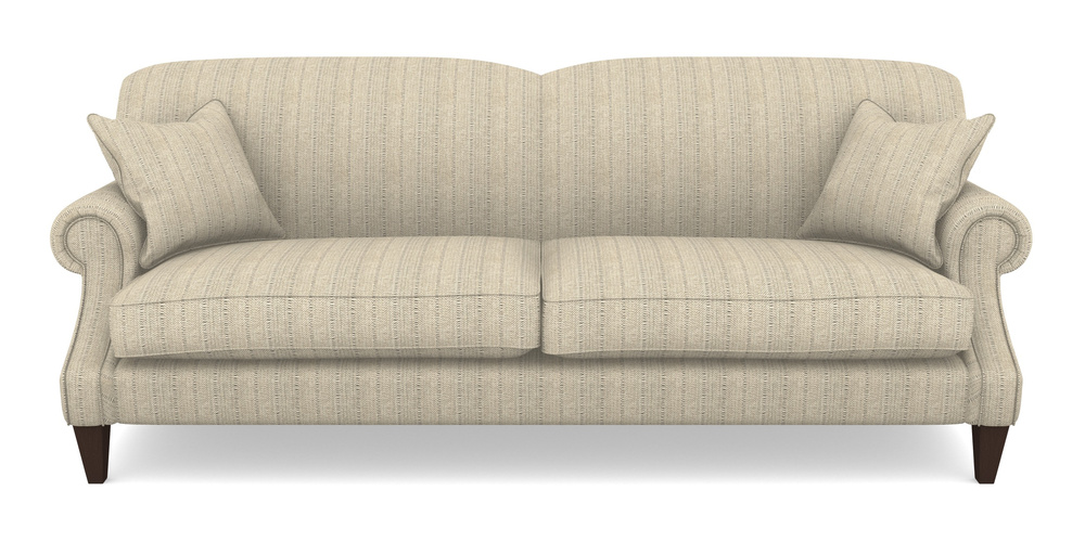 Product photograph of Tangmere 4 Seater Sofa In Cloth 20 - Design 1 - Natural Herringbone from Sofas and Stuff Limited