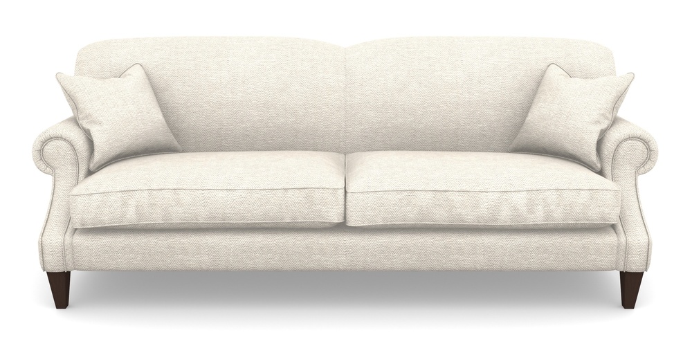 Product photograph of Tangmere 4 Seater Sofa In Dundee Herringbone - Linen from Sofas and Stuff Limited