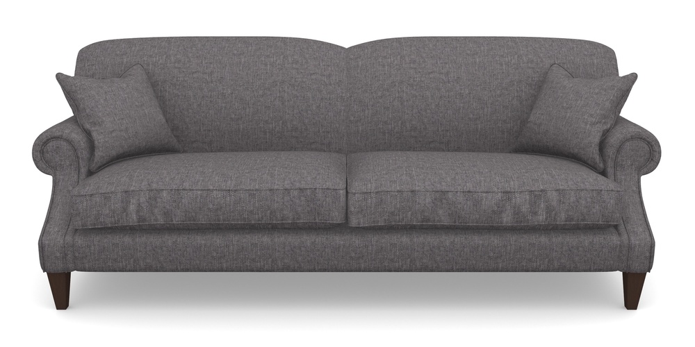 Product photograph of Tangmere 4 Seater Sofa In Easy Clean Plain - Ash from Sofas and Stuff Limited