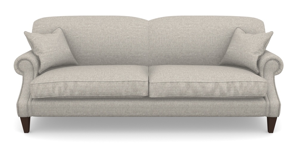 Product photograph of Tangmere 4 Seater Sofa In Easy Clean Plain - Dove from Sofas and Stuff Limited