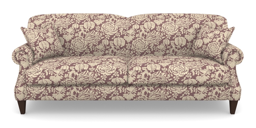 Product photograph of Tangmere 4 Seater Sofa In V A Brompton Collection - Flowering Kale - Cacao from Sofas and Stuff Limited