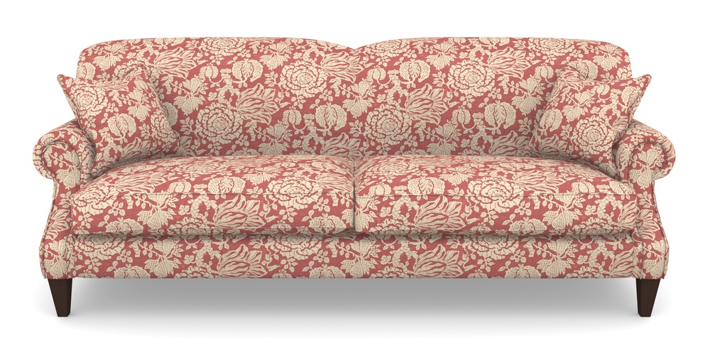 Product photograph of Tangmere 4 Seater Sofa In V A Brompton Collection - Flowering Kale - Chilli from Sofas and Stuff Limited