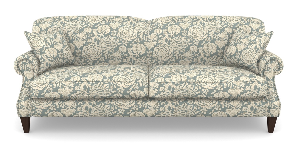 Product photograph of Tangmere 4 Seater Sofa In V A Brompton Collection - Flowering Kale - Pebble from Sofas and Stuff Limited