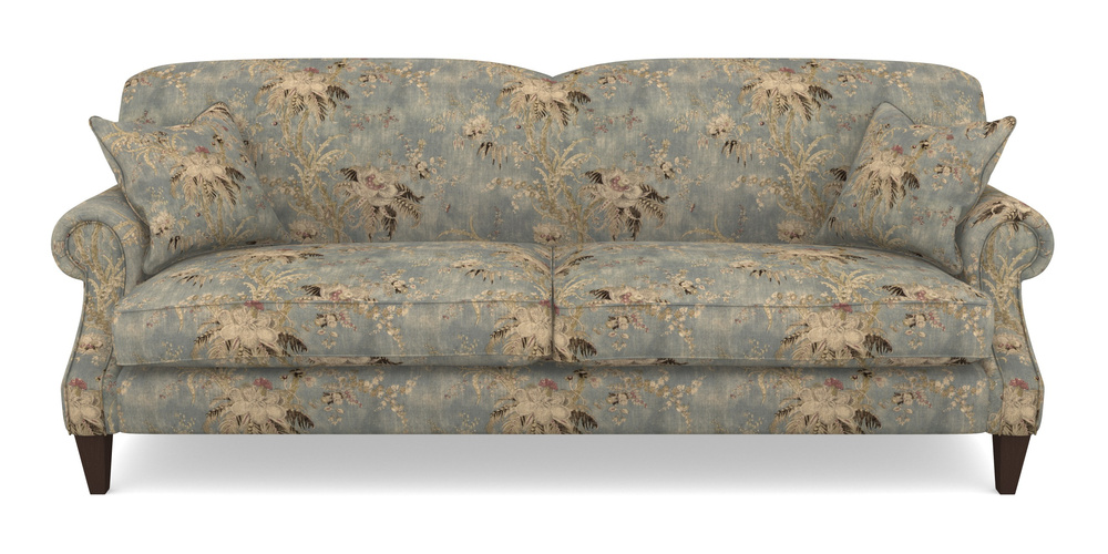 Product photograph of Tangmere 4 Seater Sofa In Floral Linen - Zefferino Danish Girl from Sofas and Stuff Limited
