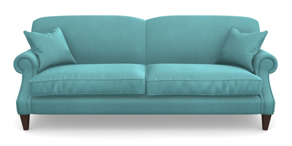 Product photograph of Tangmere 4 Seater Sofa In House Clever Velvet - Duck Egg from Sofas and Stuff Limited