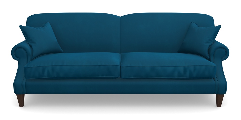 Product photograph of Tangmere 4 Seater Sofa In House Clever Velvet - Ocean from Sofas and Stuff Limited