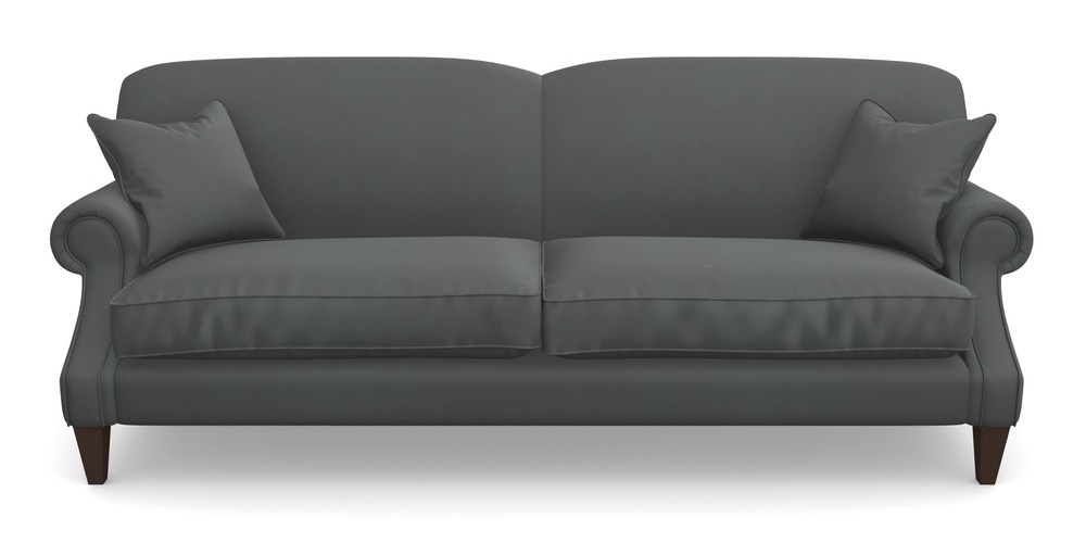 Product photograph of Tangmere 4 Seater Sofa In House Clever Velvet - Slate from Sofas and Stuff Limited