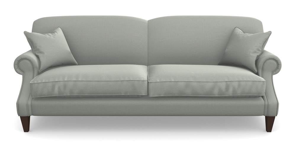 Product photograph of Tangmere 4 Seater Sofa In House Velvet - Elephant from Sofas and Stuff Limited