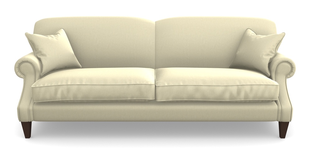 Product photograph of Tangmere 4 Seater Sofa In House Velvet - Latte from Sofas and Stuff Limited