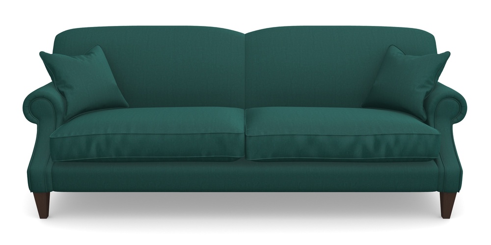 Product photograph of Tangmere 4 Seater Sofa In House Velvet - Peacock from Sofas and Stuff Limited