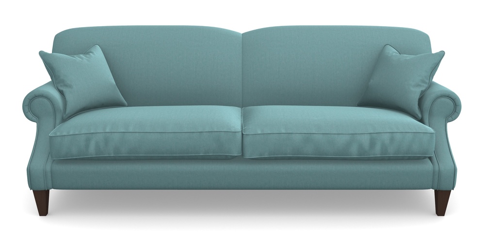 Product photograph of Tangmere 4 Seater Sofa In House Velvet - Wedgewood from Sofas and Stuff Limited