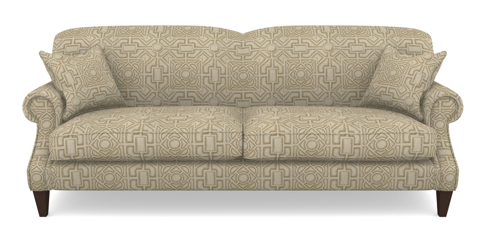 Product photograph of Tangmere 4 Seater Sofa In Rhs Collection - Large Knot Garden Linen - Gold from Sofas and Stuff Limited
