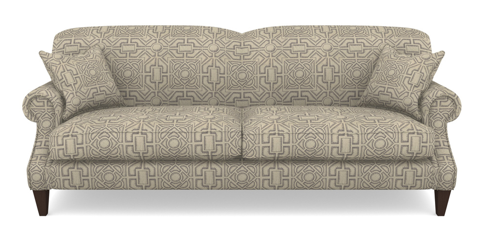 Product photograph of Tangmere 4 Seater Sofa In Rhs Collection - Large Knot Garden Linen - Grey from Sofas and Stuff Limited
