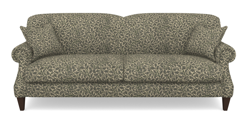 Product photograph of Tangmere 4 Seater Sofa In V A Drawn From Nature Collection - Oak Tree - Dark Green from Sofas and Stuff Limited