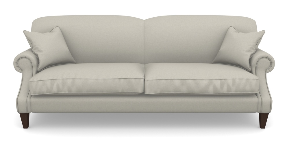 Product photograph of Tangmere 4 Seater Sofa In Plain Linen Cotton - Baby Elephant from Sofas and Stuff Limited