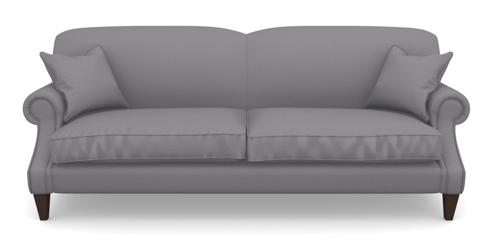 Product photograph of Tangmere 4 Seater Sofa In Plain Linen Cotton - Thor from Sofas and Stuff Limited