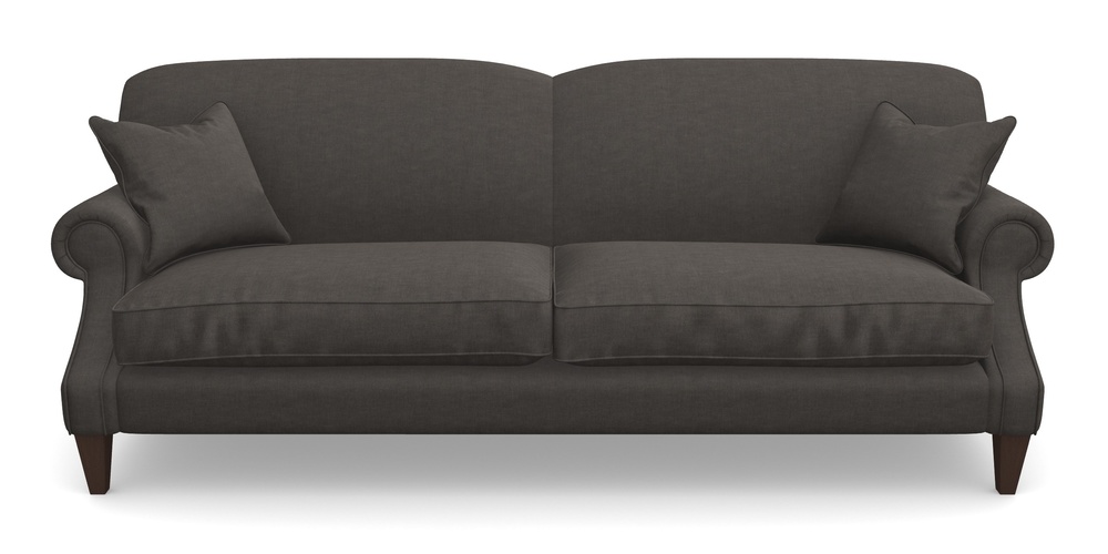 Product photograph of Tangmere 4 Seater Sofa In Super Soft Velvet - Mocha from Sofas and Stuff Limited