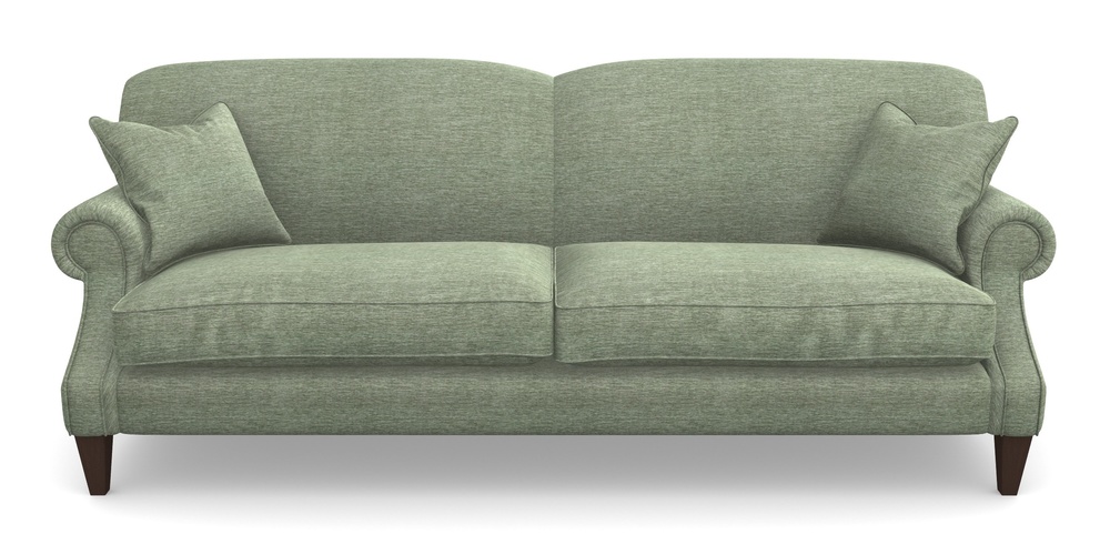 Product photograph of Tangmere 4 Seater Sofa In Textured Velvet - Seagrass from Sofas and Stuff Limited