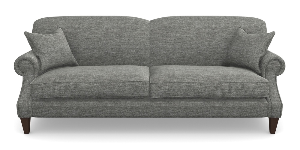 Product photograph of Tangmere 4 Seater Sofa In Textured Velvet - Slate from Sofas and Stuff Limited