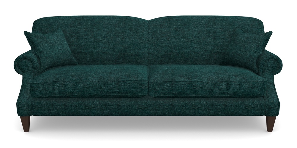 Product photograph of Tangmere 4 Seater Sofa In Textured Velvet - Viridian from Sofas and Stuff Limited