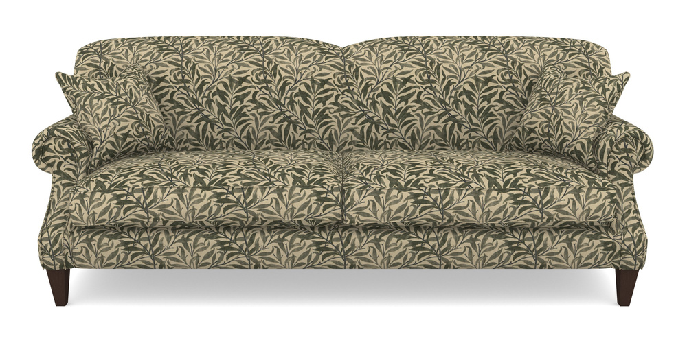 Product photograph of Tangmere 4 Seater Sofa In V A Drawn From Nature - Willow Bough Large - Dark Green from Sofas and Stuff Limited