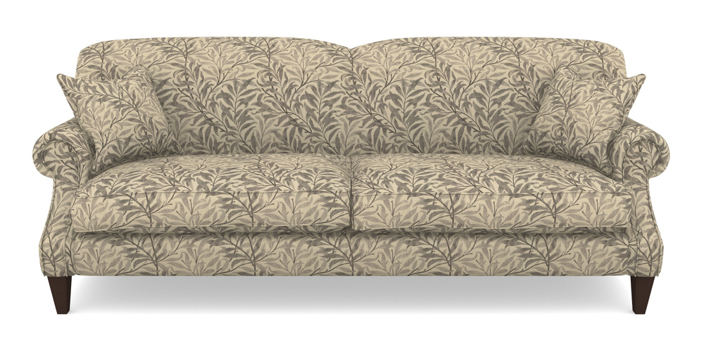Product photograph of Tangmere 4 Seater Sofa In V A Drawn From Nature - Willow Bough Large - Grey from Sofas and Stuff Limited