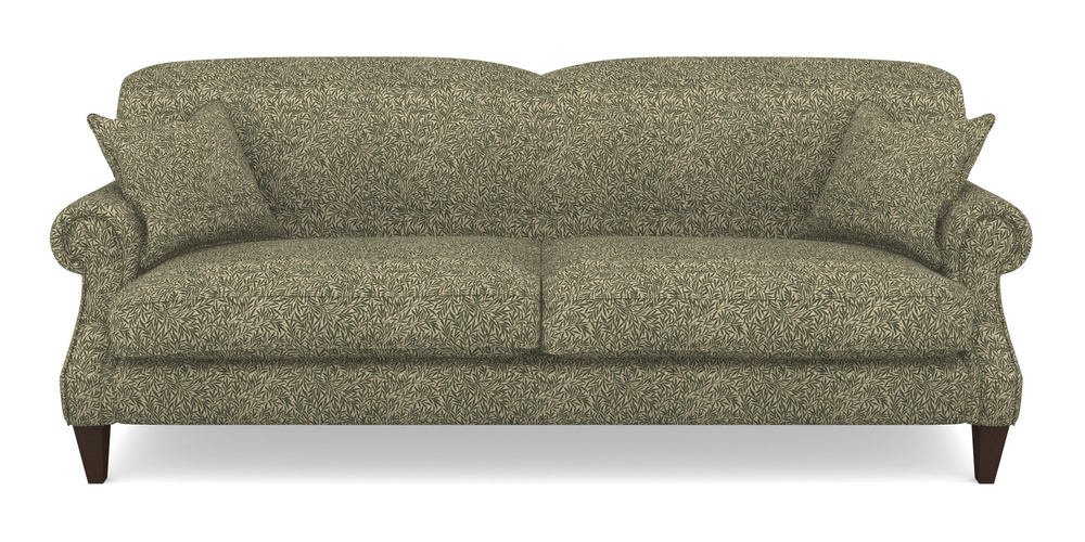 Product photograph of Tangmere 4 Seater Sofa In V A Drawn From Nature Collection - Willow - Dark Green from Sofas and Stuff Limited