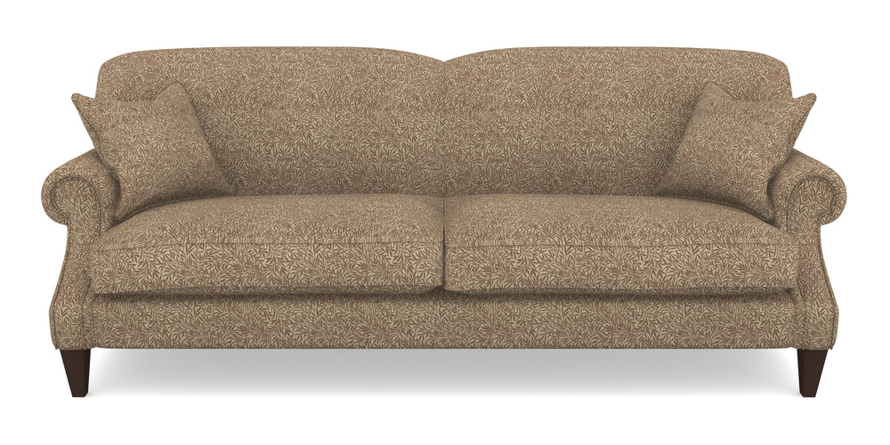 Product photograph of Tangmere 4 Seater Sofa In V A Drawn From Nature Collection - Willow - Terracotta from Sofas and Stuff Limited