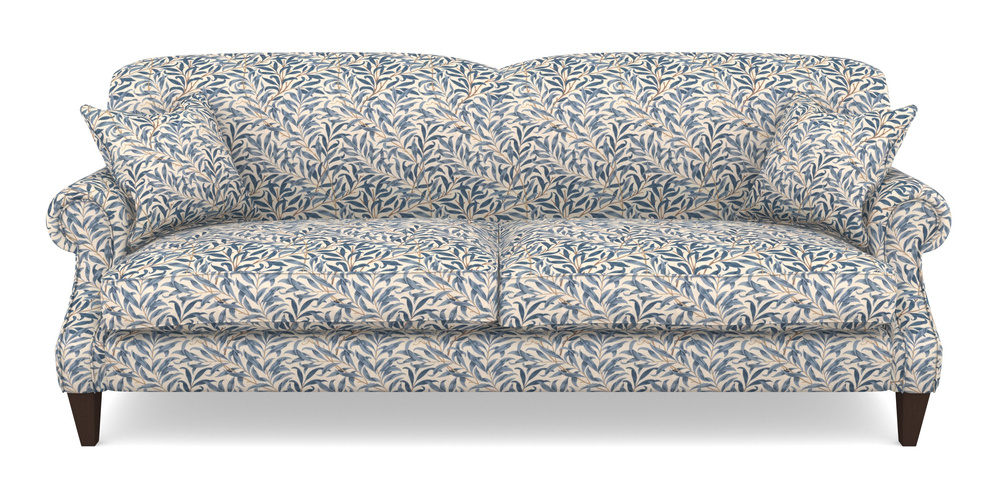 Product photograph of Tangmere 4 Seater Sofa In William Morris Collection - Willow Boughs - Woad from Sofas and Stuff Limited