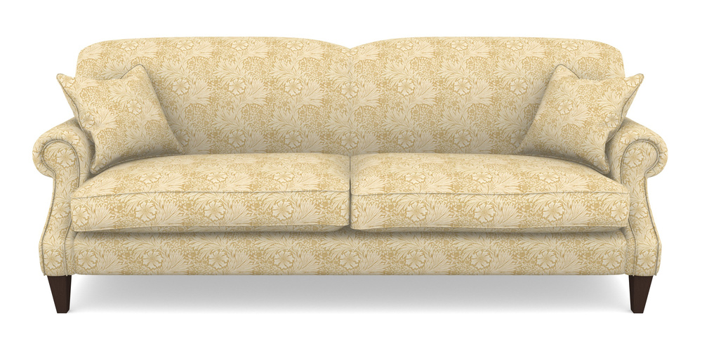 Product photograph of Tangmere 4 Seater Sofa In William Morris Collection - Marigold - Lichen Cowslip from Sofas and Stuff Limited
