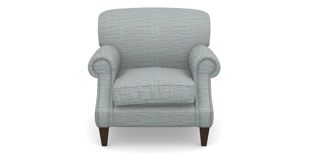 Product photograph of Tangmere Chair In Basket Weave - Blue from Sofas and Stuff Limited