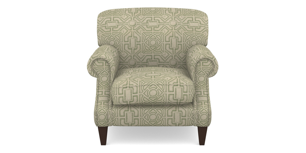 Product photograph of Tangmere Chair In Rhs Collection - Large Knot Garden Linen - Green from Sofas and Stuff Limited