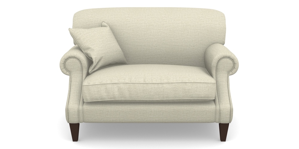 Product photograph of Tangmere Snuggler In Antwerp Linen - Natural from Sofas and Stuff Limited