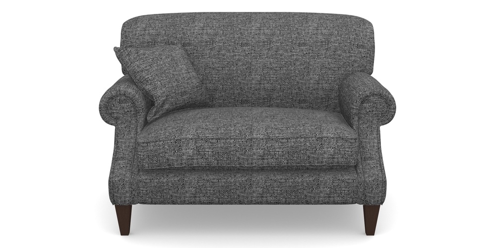 Product photograph of Tangmere Snuggler In Aqua Clean Hove - Charcoal from Sofas and Stuff Limited